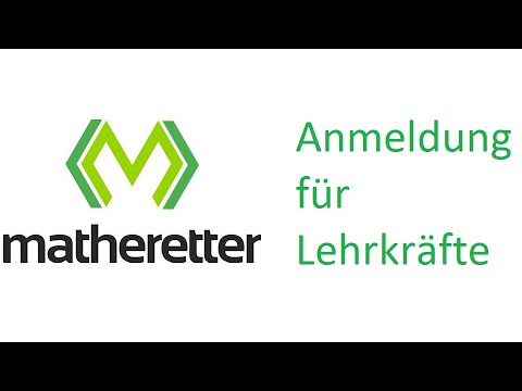 Matheretter - Anmeldung für Lehrkräfte