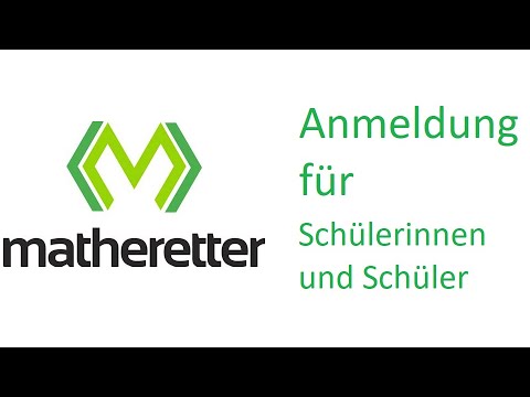 Matheretter - Anmeldung für Schülerinnen und Schüler